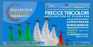 Giulianova pronta per le Frecce Tricolori, l’Air Show comincerà alle 14: tutti i divieti